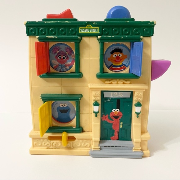2010 Playskool Sesame Street Hide N Seek Pals Elmo W/ Sounds Pop Out Doors - Picture 5 of 16